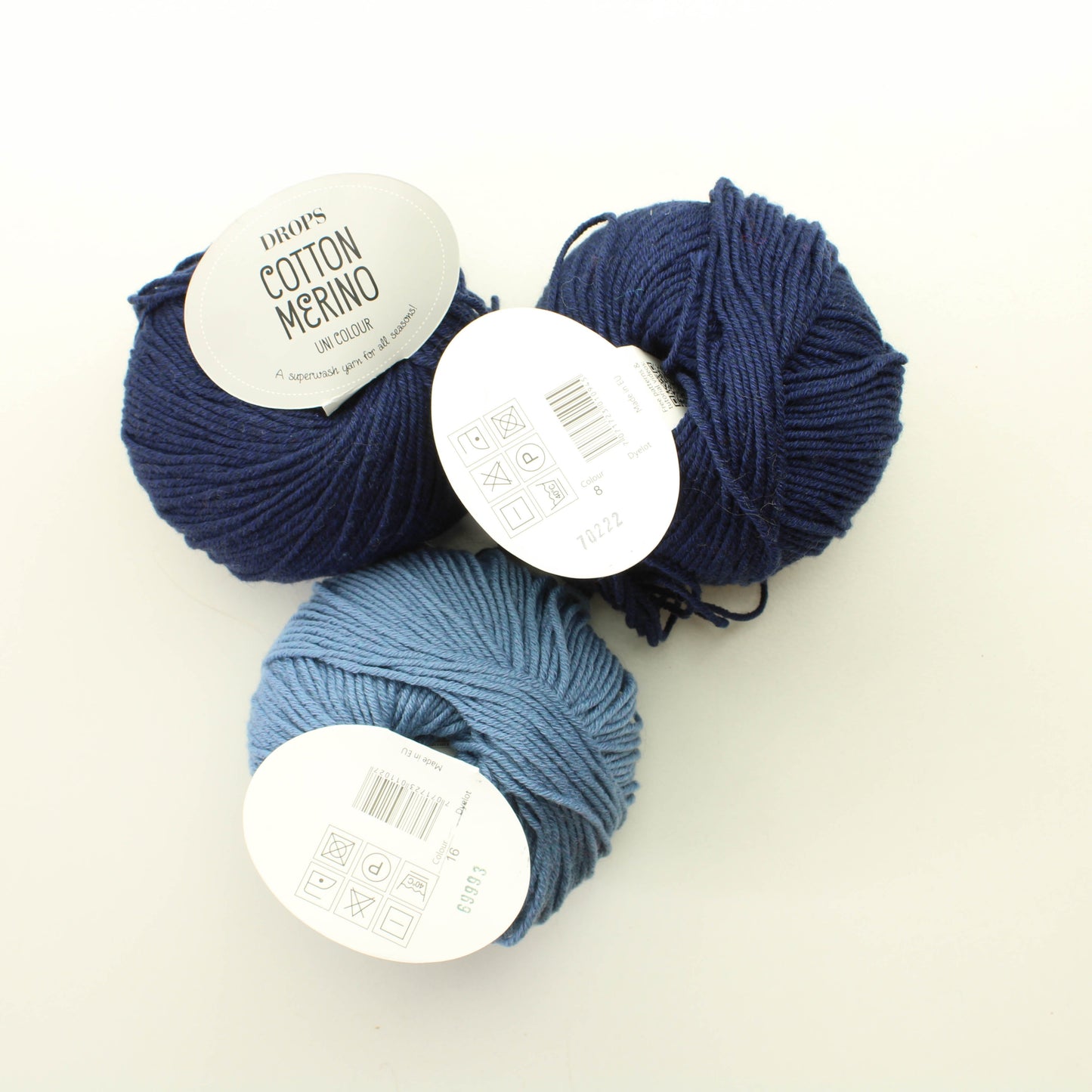 Drops Cotton Merino - 16 Lankapussi 228 (160g)