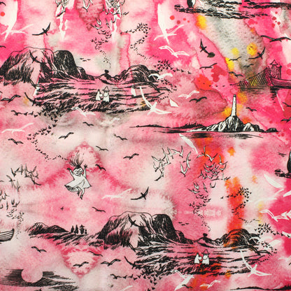 Pinkki Muumi Trikoo - Pala