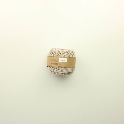 Maccaroni Cotton Premium kierrätyspuuvilla - Harmaanruskea
