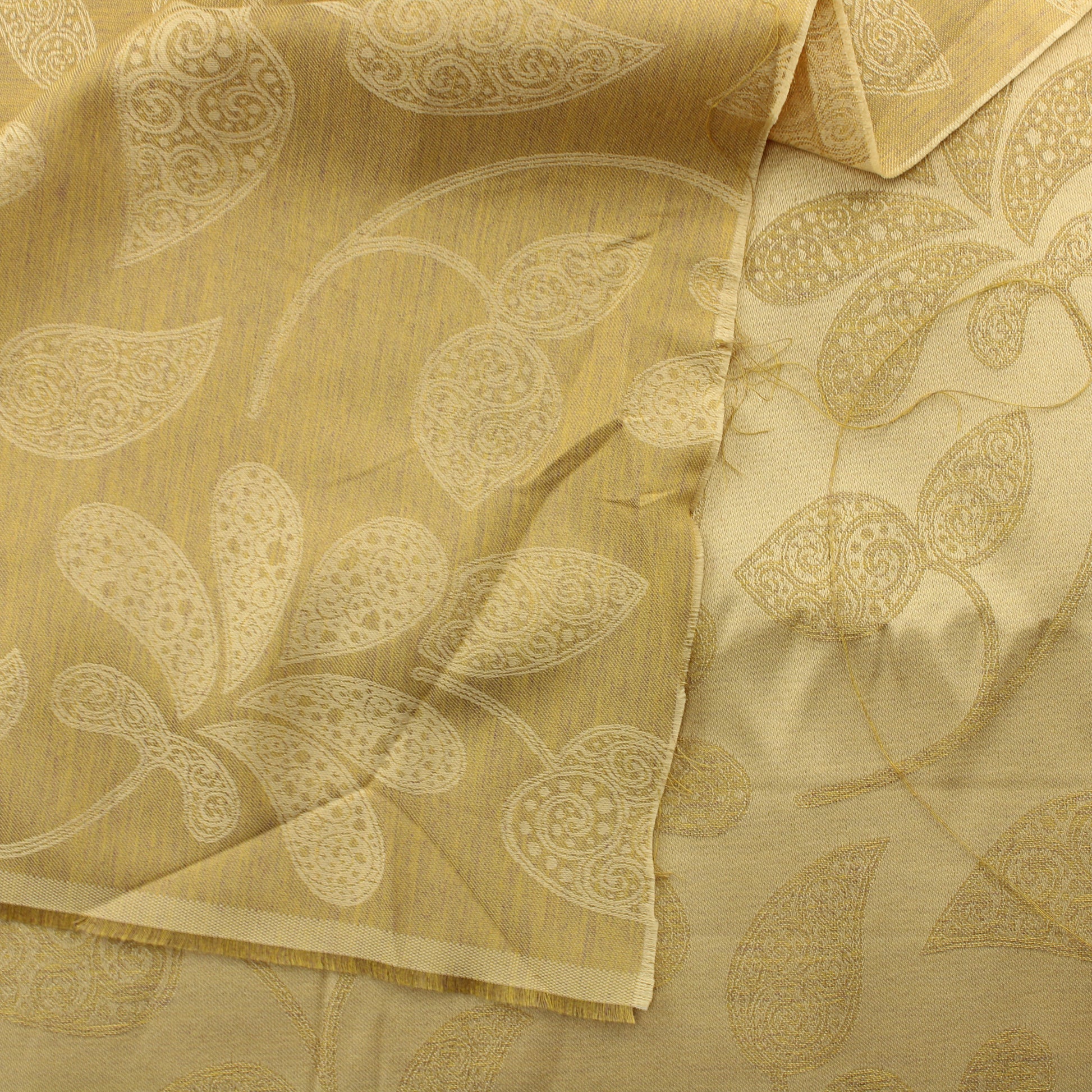 Kultainen kukikas Sisustuskangas - Pala