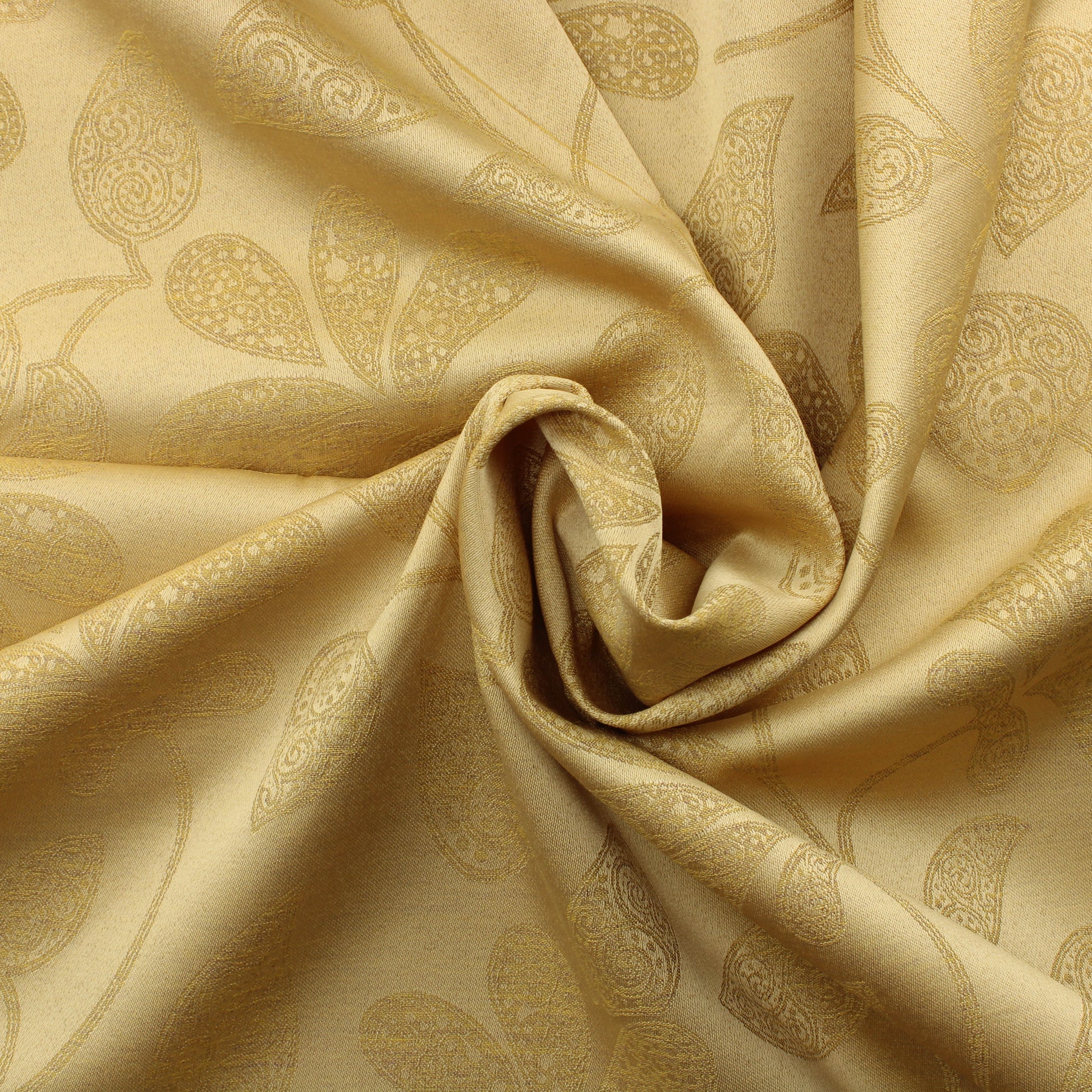 Kultainen kukikas Sisustuskangas - Pala