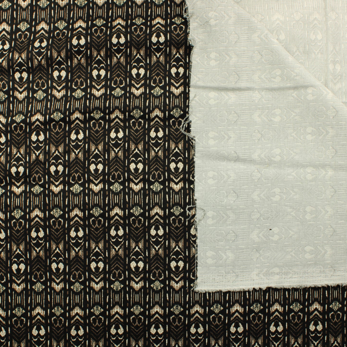 Kuviollinen Puuvillastretch - Pala