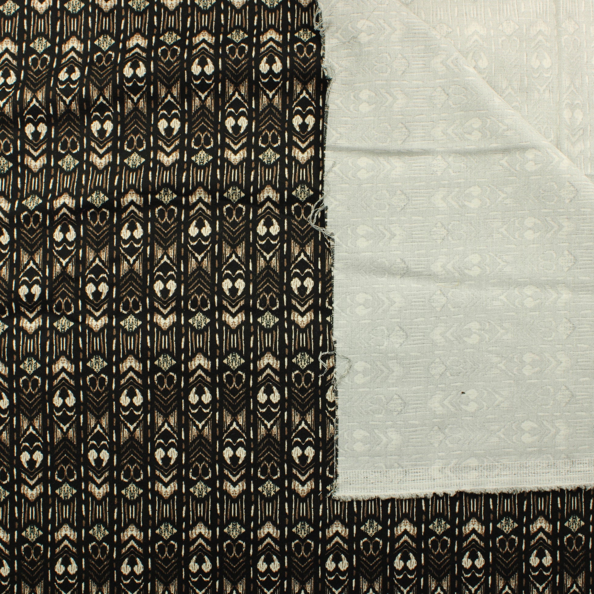 Kuviollinen Puuvillastretch - Pala