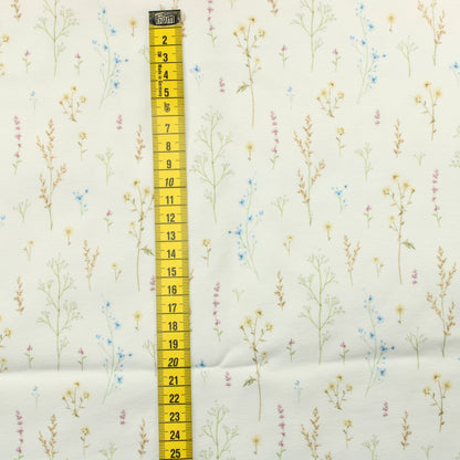 Hempeät kukat Trikoo - Pala