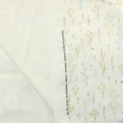 Hempeät kukat Trikoo - Pala