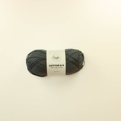 Adlibris Cotton 8/4 - Dark Grey