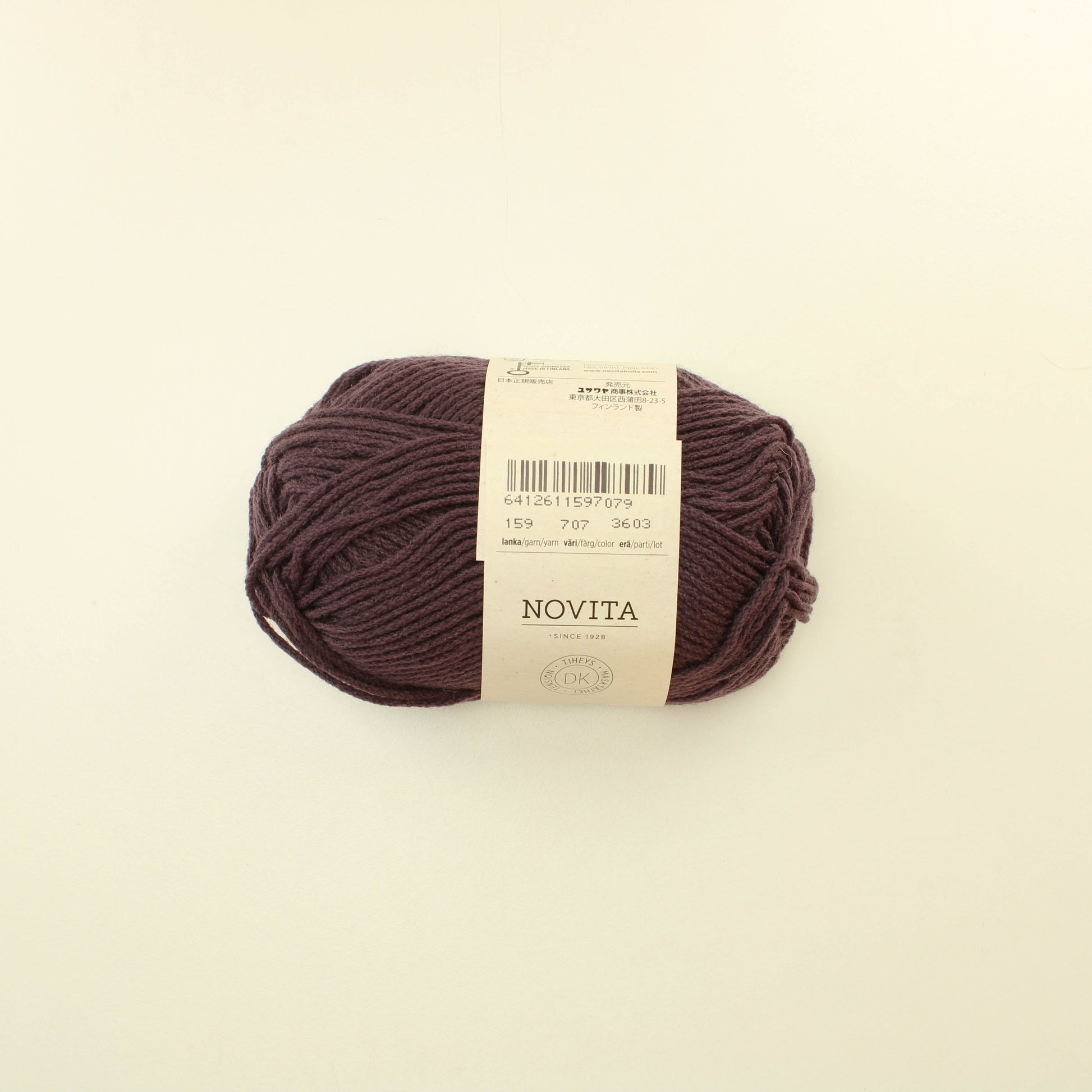 Novita Natural collection Merino DK - 707 Lankapussi 117