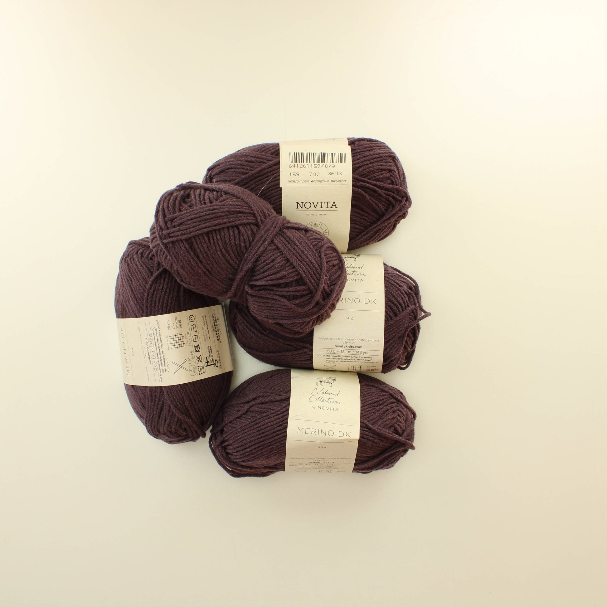 Novita Natural Collection Merino DK - 707 Lankapussi 