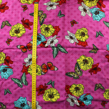 Kukat ja perhoset Viskoosi - Pala