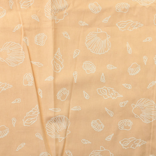 Simpukkakuvioinen Puuvilla - Pala