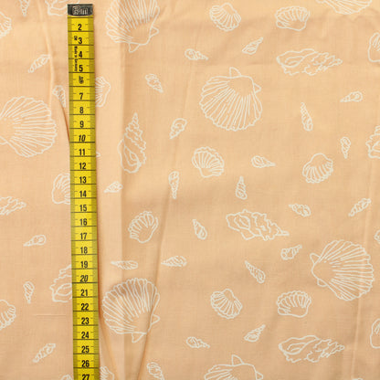 Simpukkakuvioinen Puuvilla - Pala