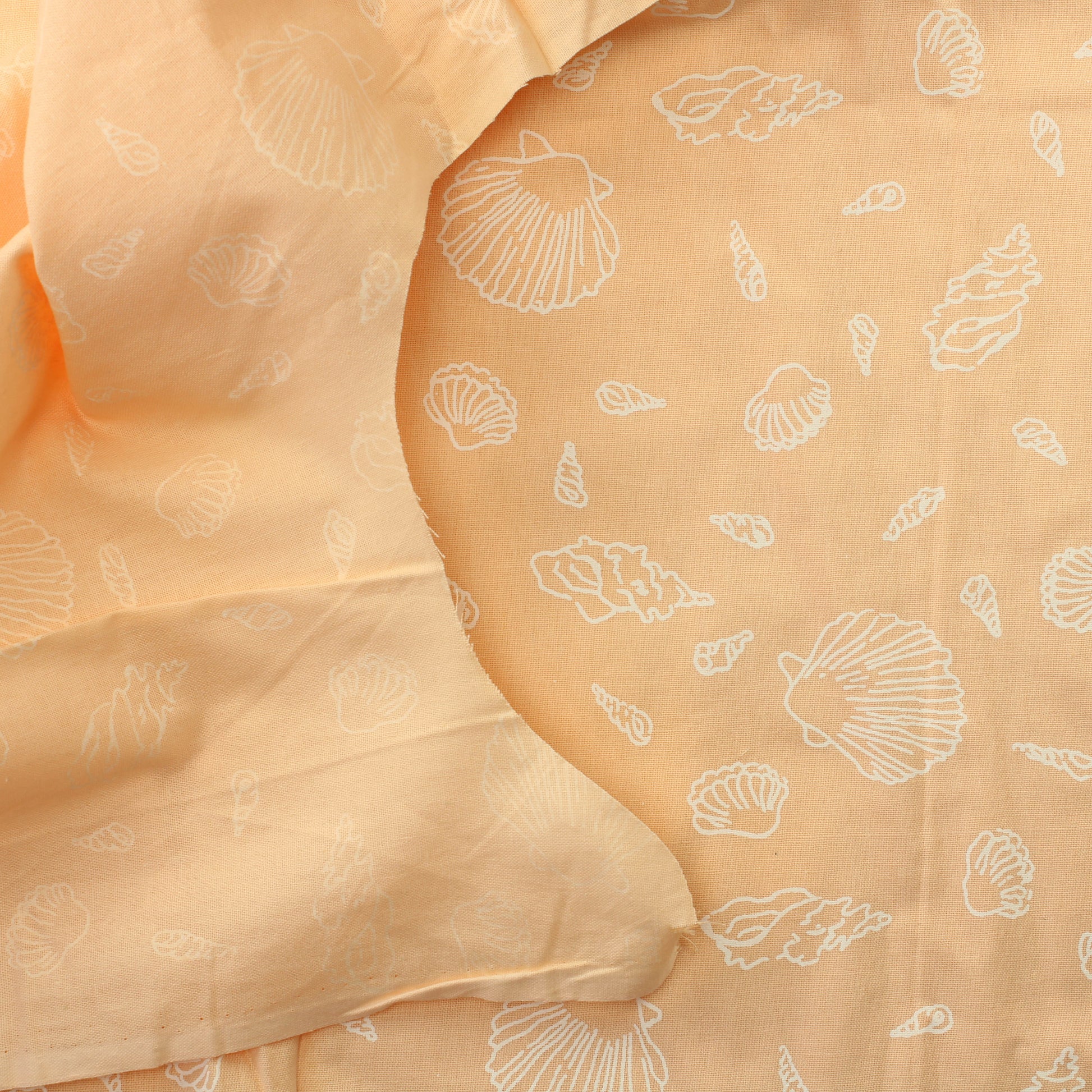 Simpukkakuvioinen Puuvilla - Pala