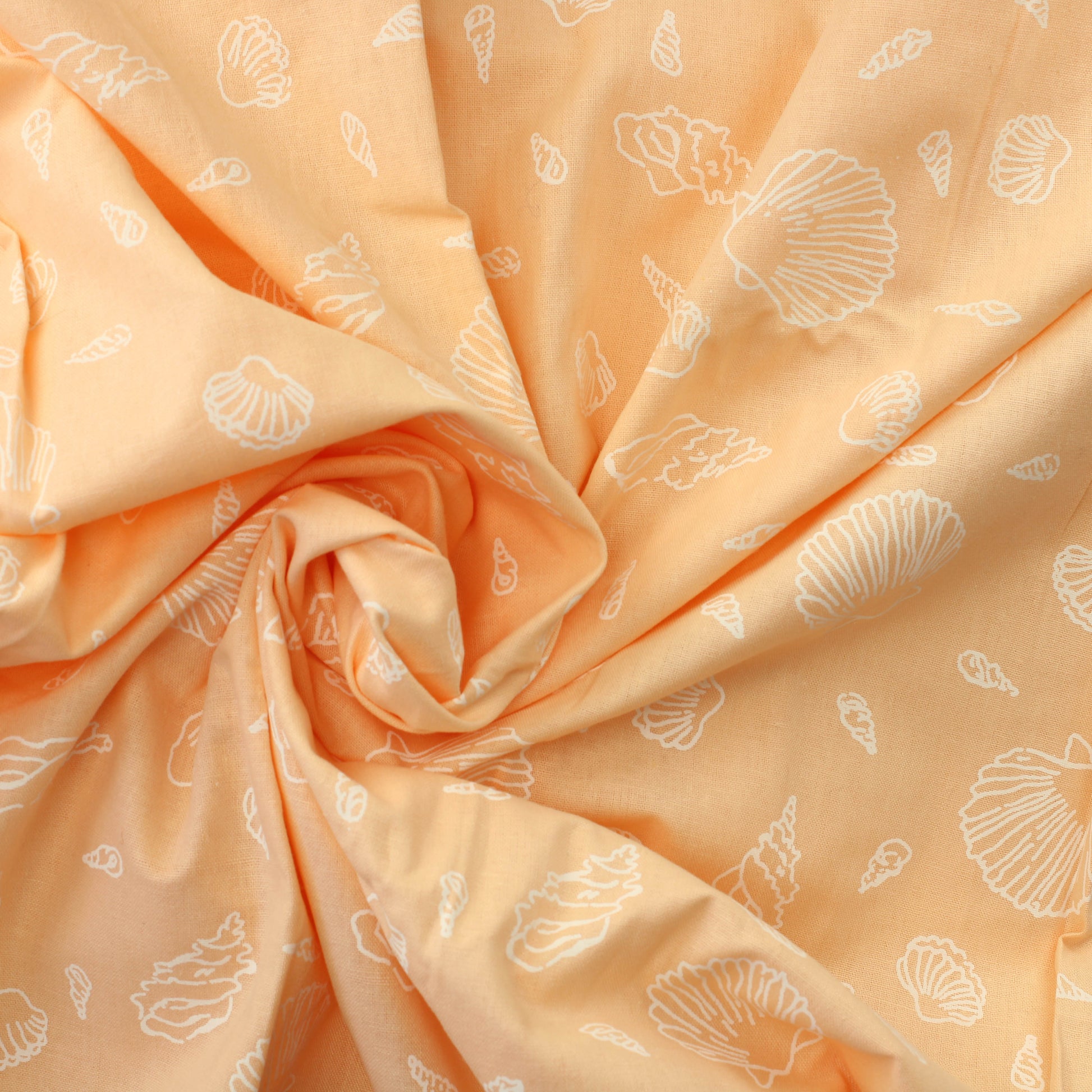 Simpukkakuvioinen Puuvilla - Pala