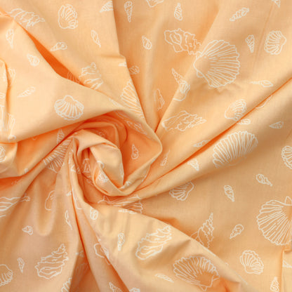 Simpukkakuvioinen Puuvilla - Pala