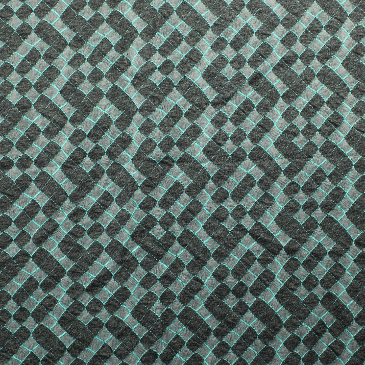 Harmaata ja turkoosia Neulos - Pala