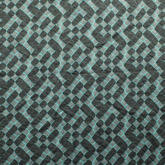 Harmaata ja turkoosia Neulos - Pala