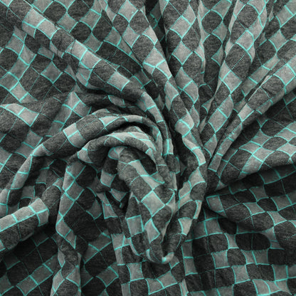 Harmaata ja turkoosia Neulos - Pala