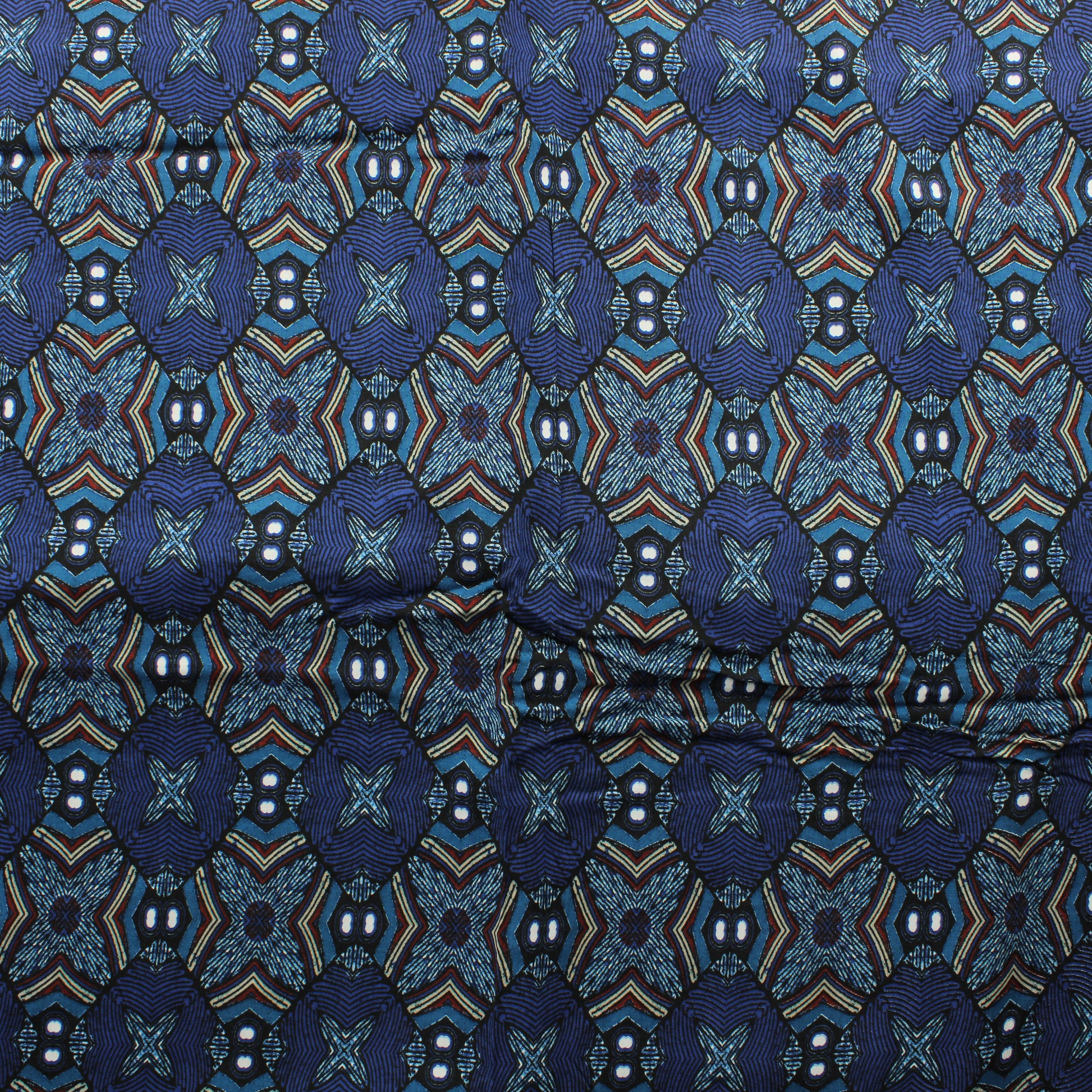 Sinikuvioinen Viskoosi - Pala