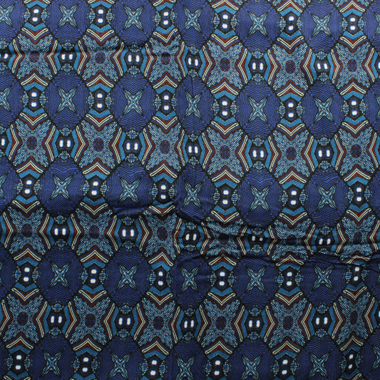 Sinikuvioinen Viskoosi - Pala