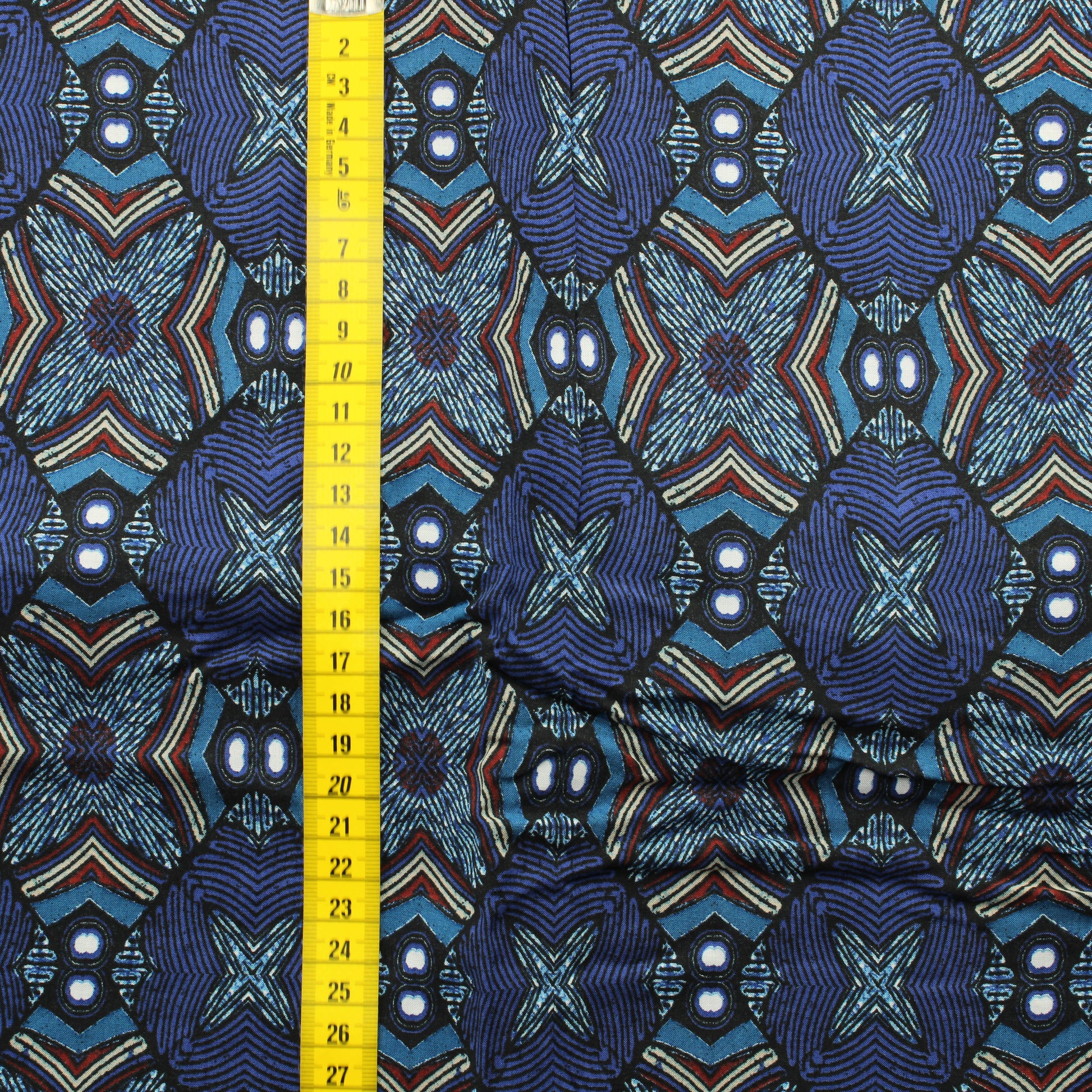 Sinikuvioinen Viskoosi - Pala