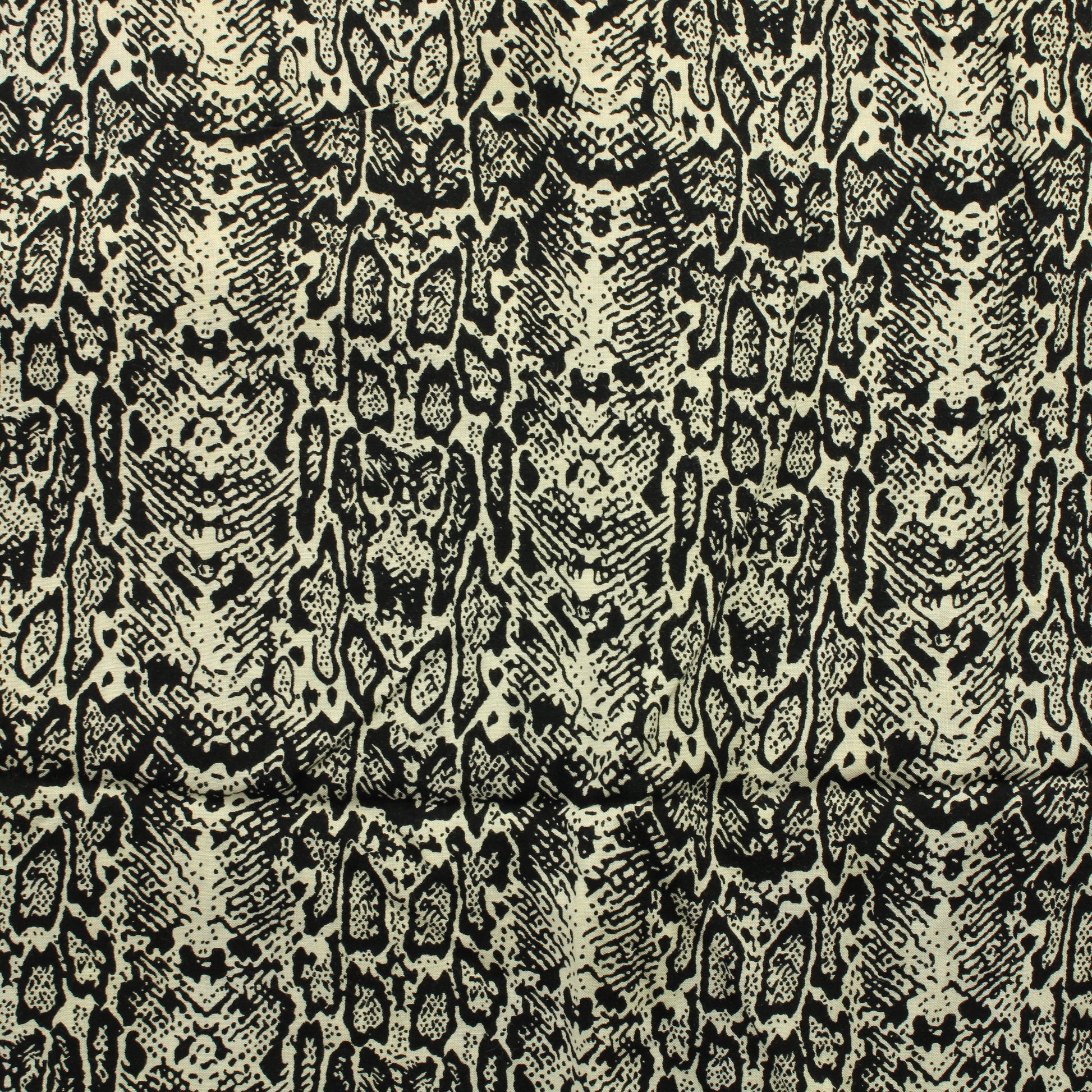 Käärmeennahka kuosinen Viskoosi - Pala