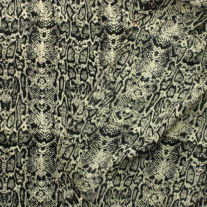 Käärmeennahka kuosinen Viskoosi - Pala