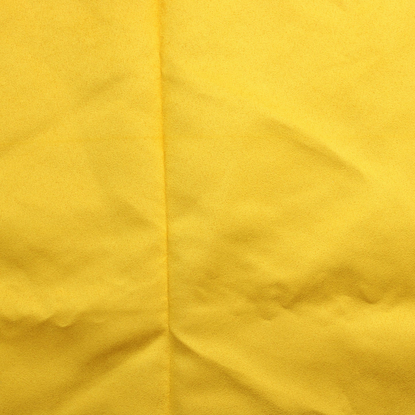 Keltainen mokkapintainen Sisustuskangas - Pala
