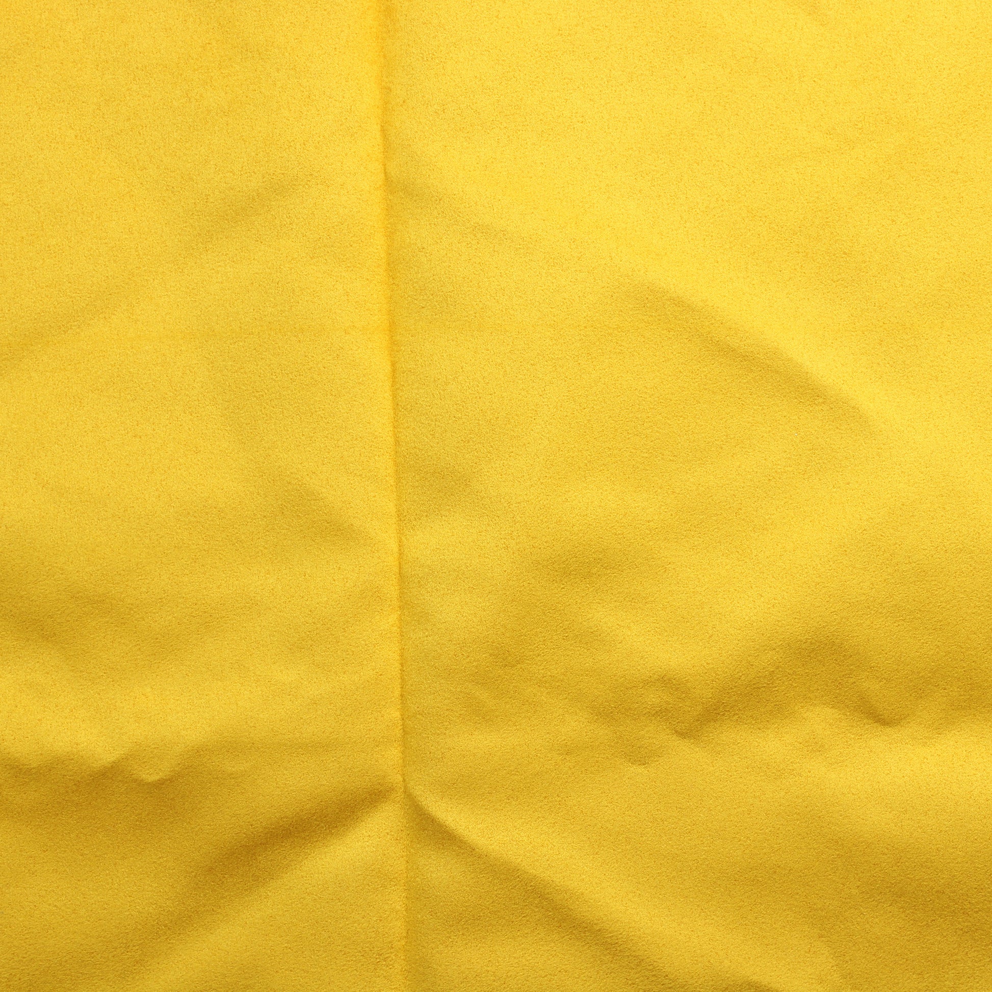 Keltainen mokkapintainen Sisustuskangas - Pala