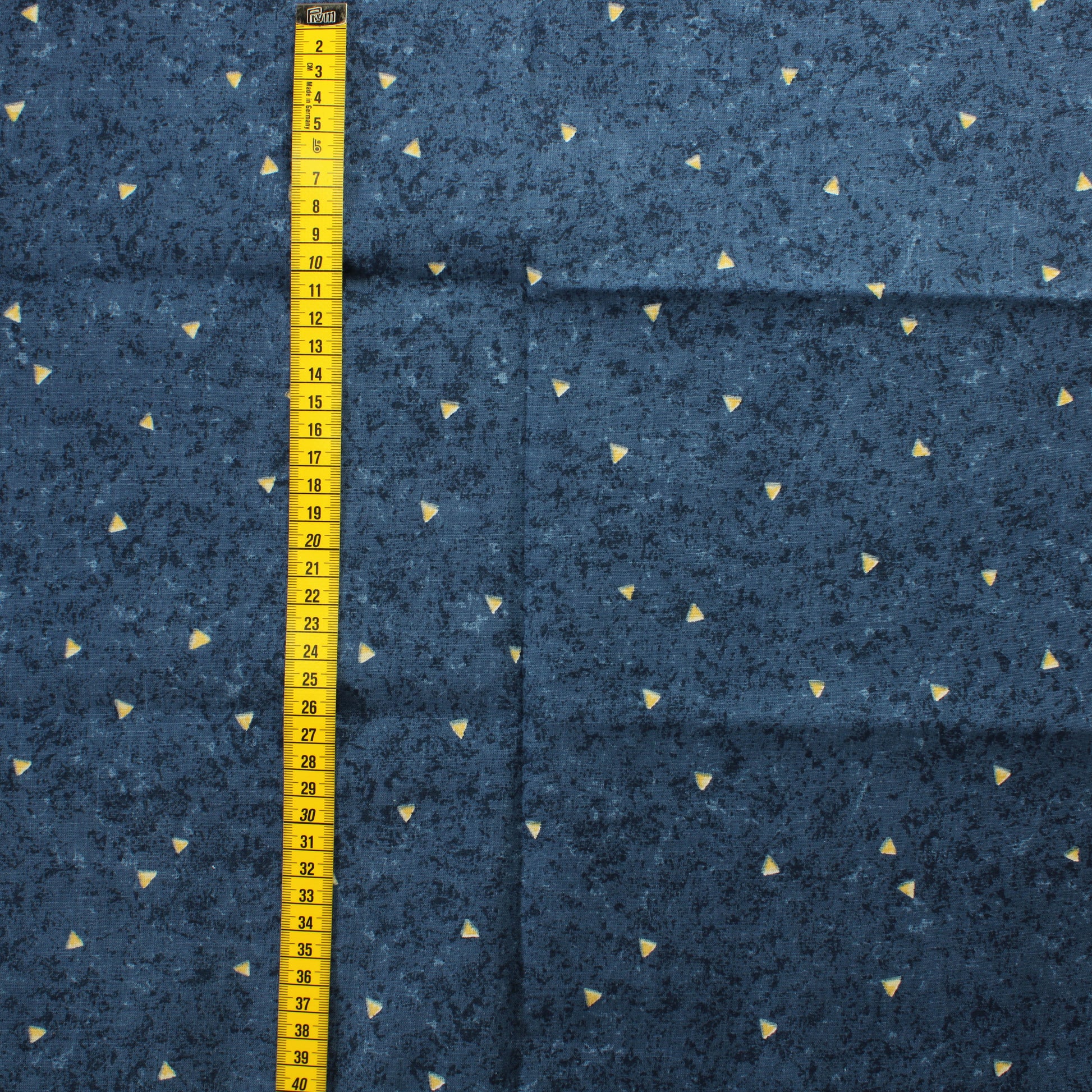Sininen pienet kolmiot Puuvilla - Pala