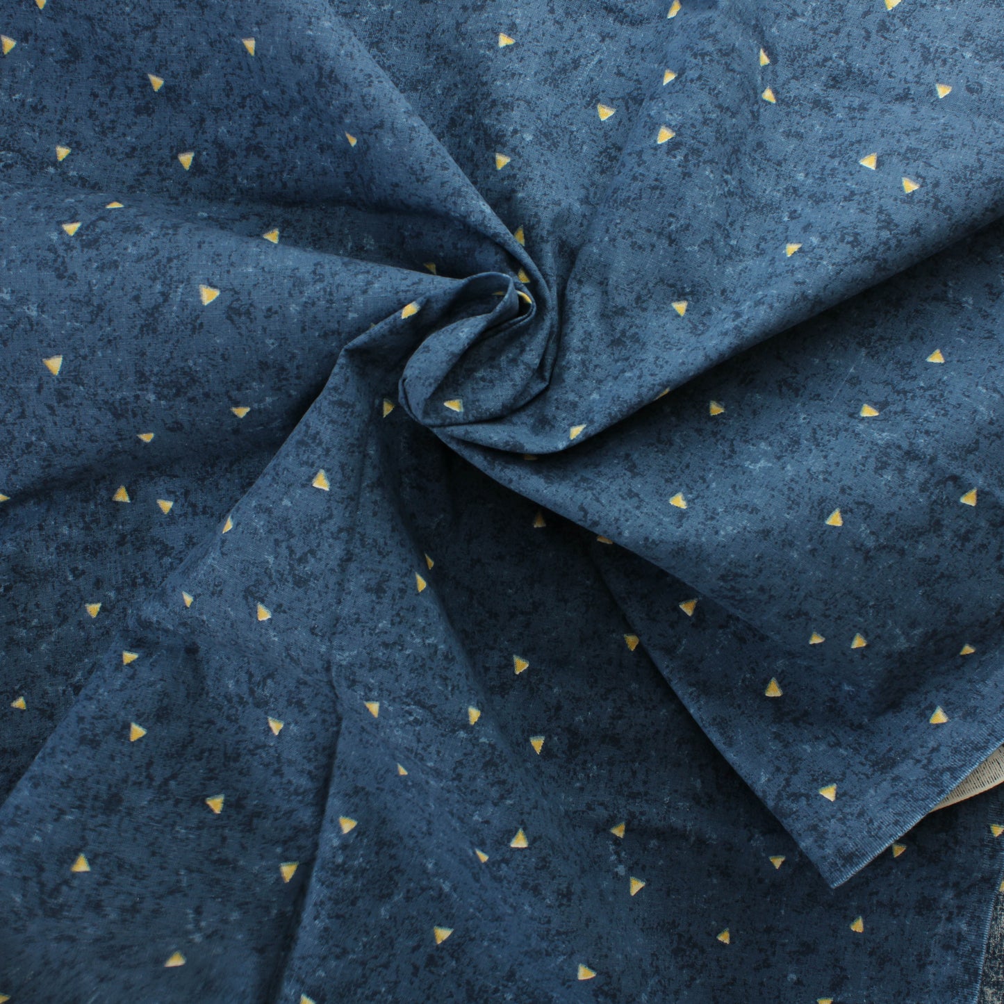 Sininen pienet kolmiot Puuvilla - Pala
