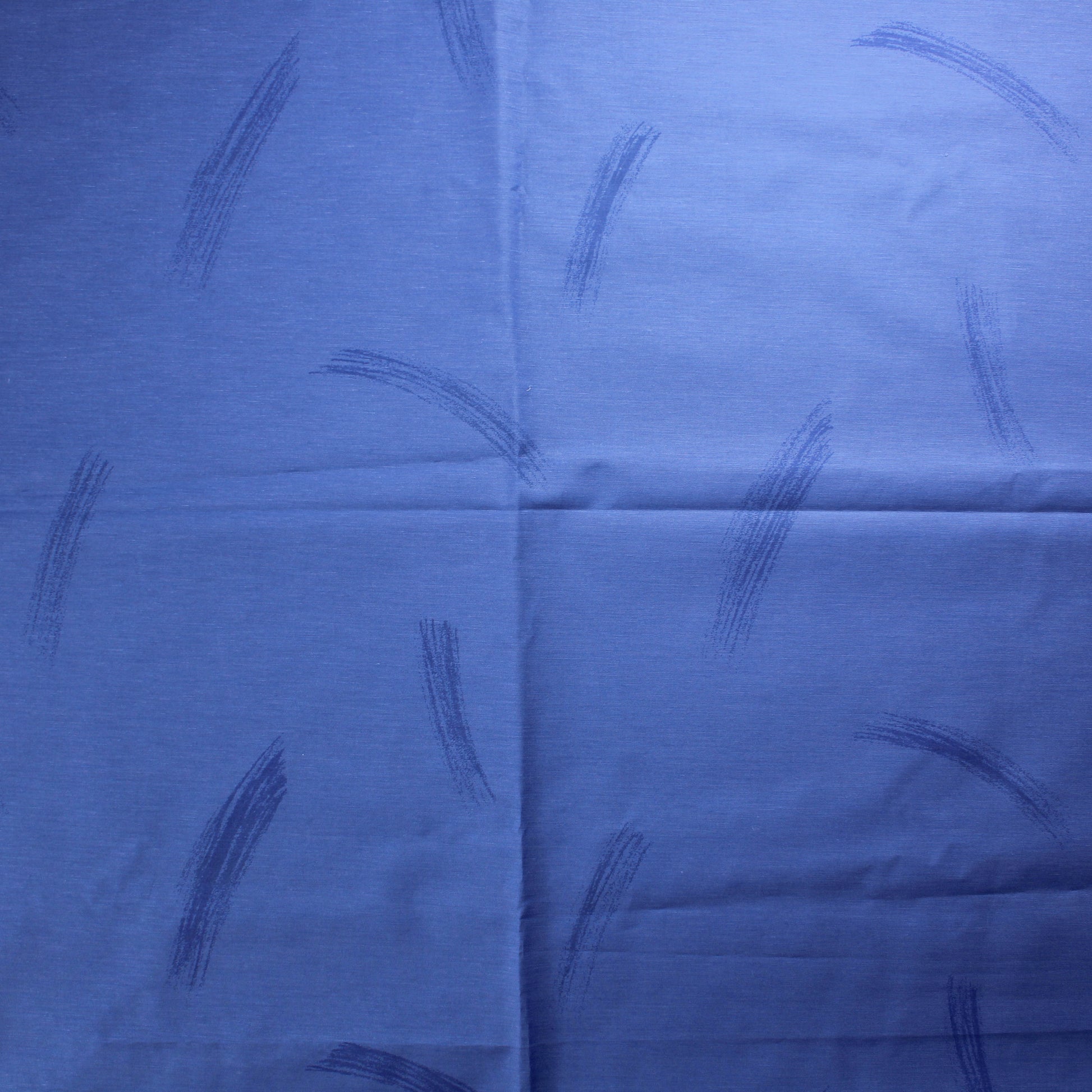 Sininen kuviollinen Verhokangas - Pala