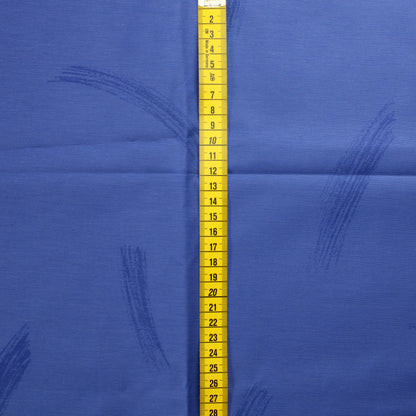 Sininen kuviollinen Verhokangas - Pala