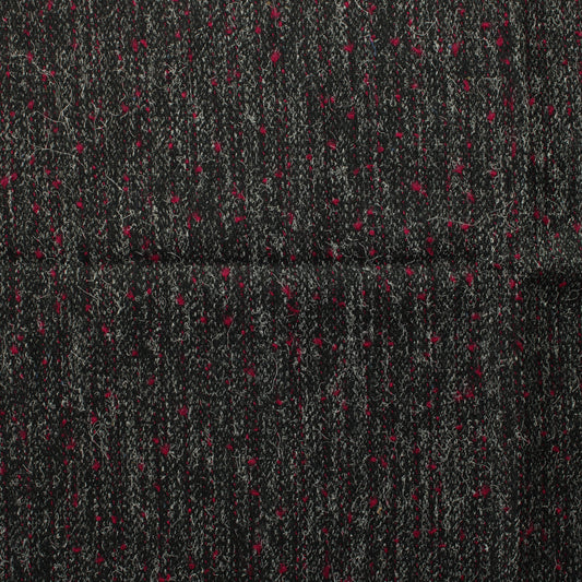 Musta-valko-punainen Vaatetuskangas - Pala