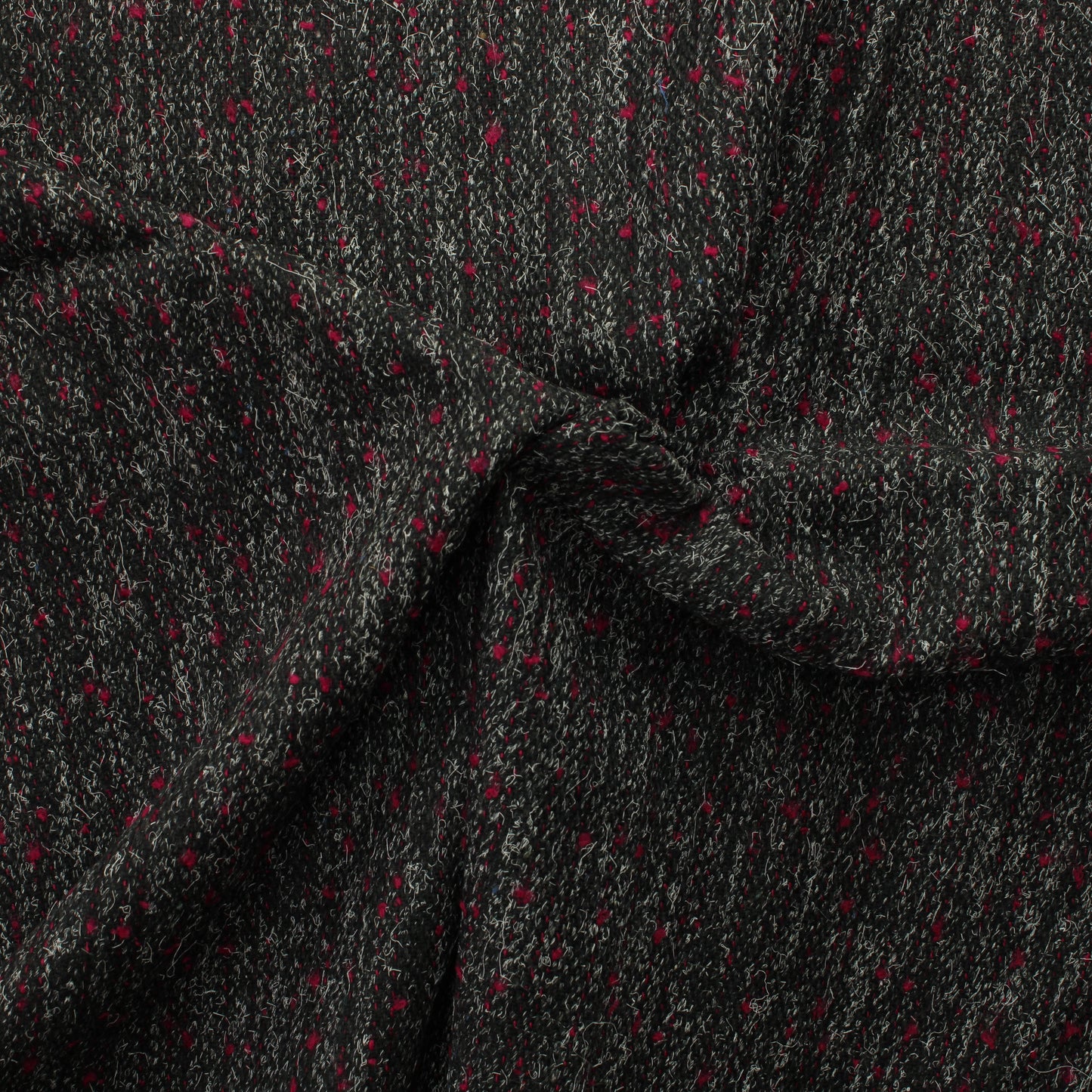 Musta-valko-punainen Vaatetuskangas - Pala