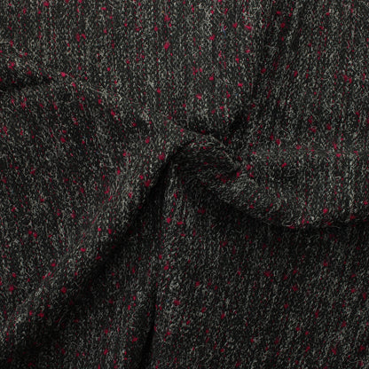 Musta-valko-punainen Vaatetuskangas - Pala