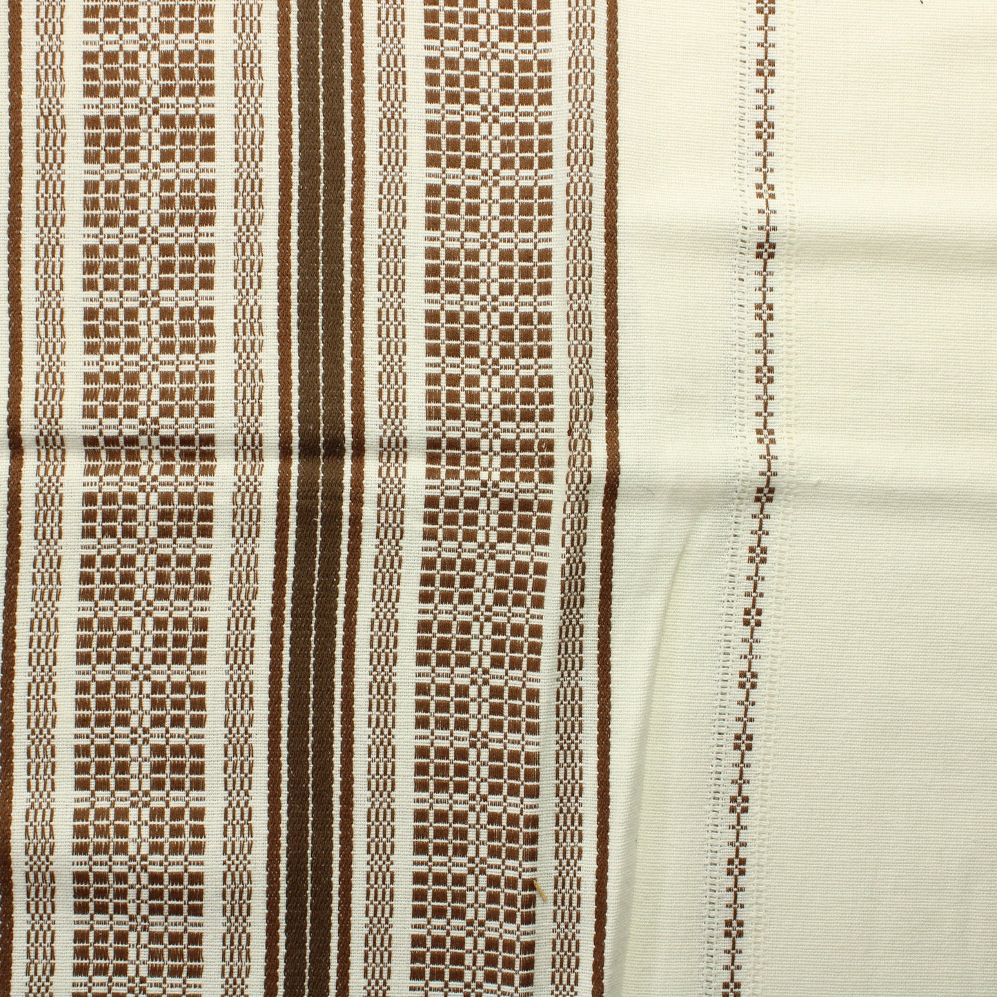 Ruskeavalkoinen Puuvillasekoite - Pala