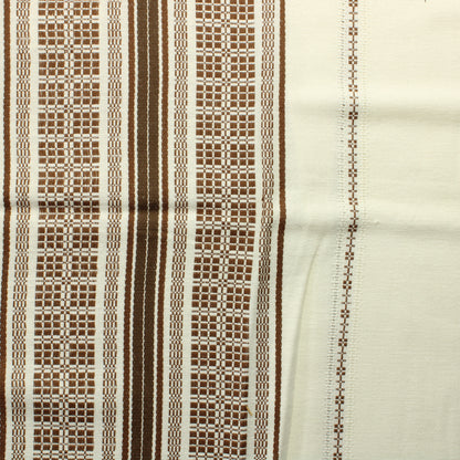 Ruskeavalkoinen Puuvillasekoite - Pala