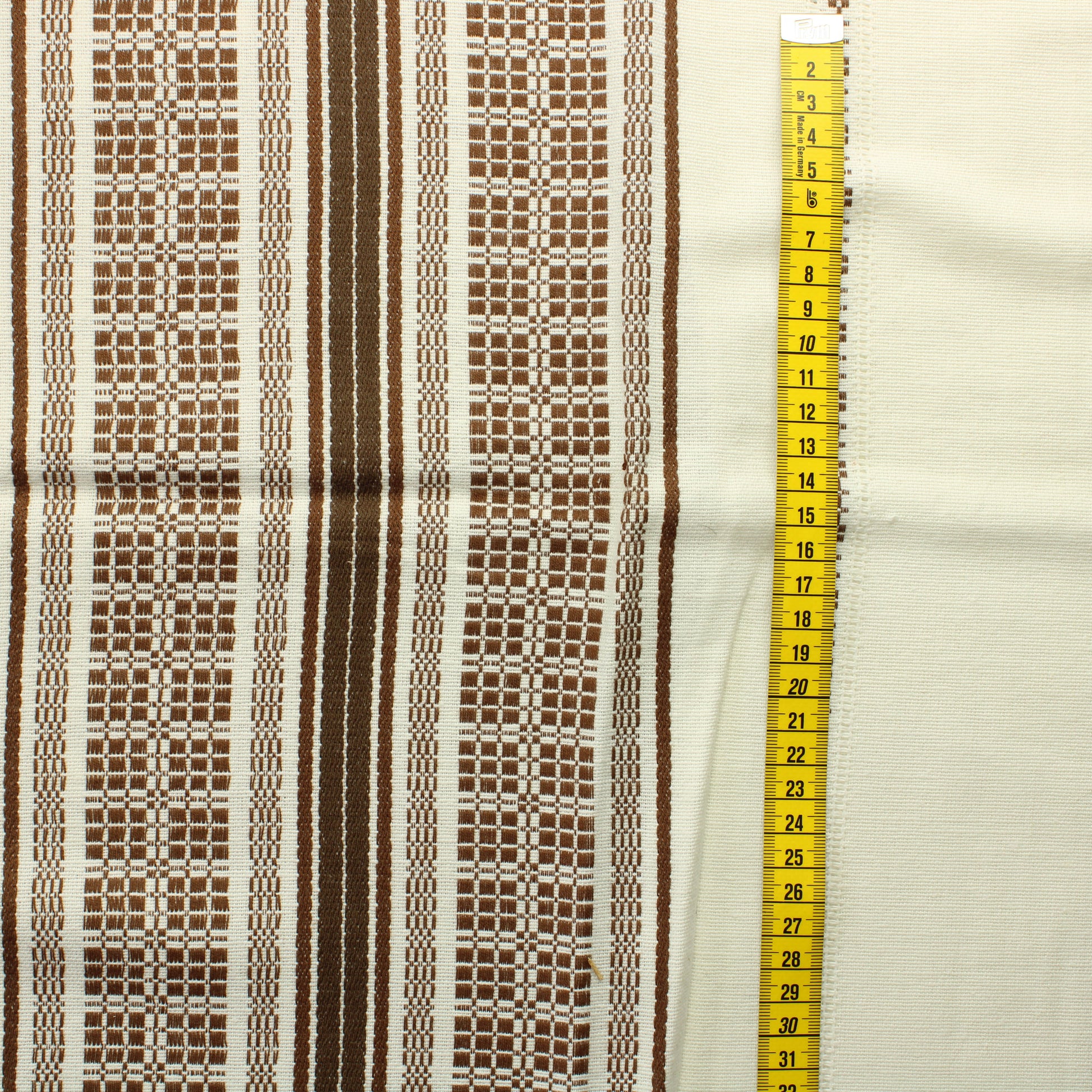 Ruskeavalkoinen Puuvillasekoite - Pala