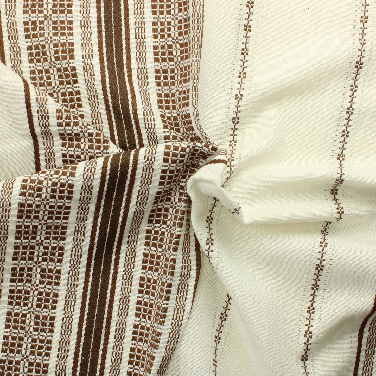 Ruskeavalkoinen Puuvillasekoite - Pala