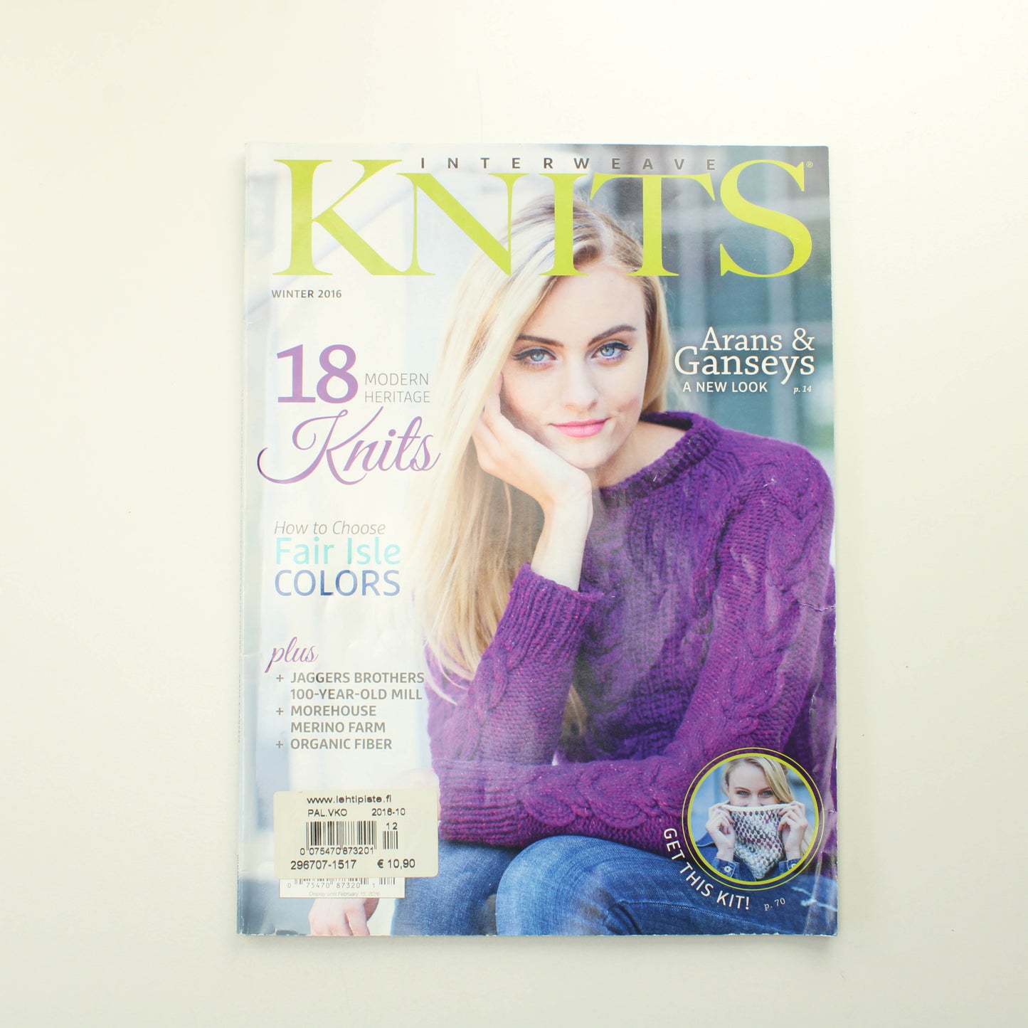 Interweave Knits neulelehti - 2016 Winter
