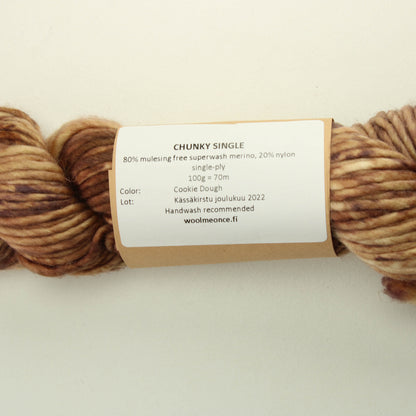 Wool me Once Chunky Single - Cookie Dough