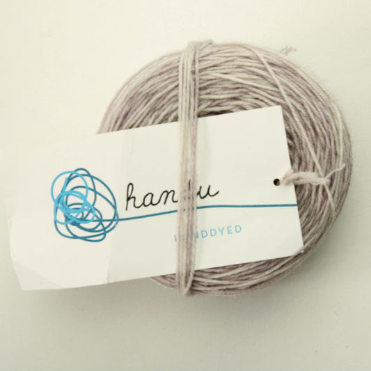 Handu Handyed merinosukka - kirjava vaaleanharmaa