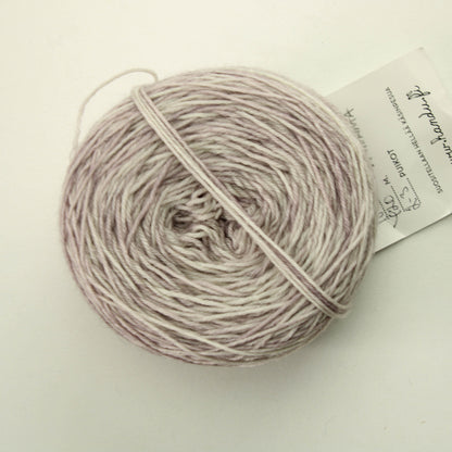 Handu Handyed merinosukka - kirjava vaaleanharmaa