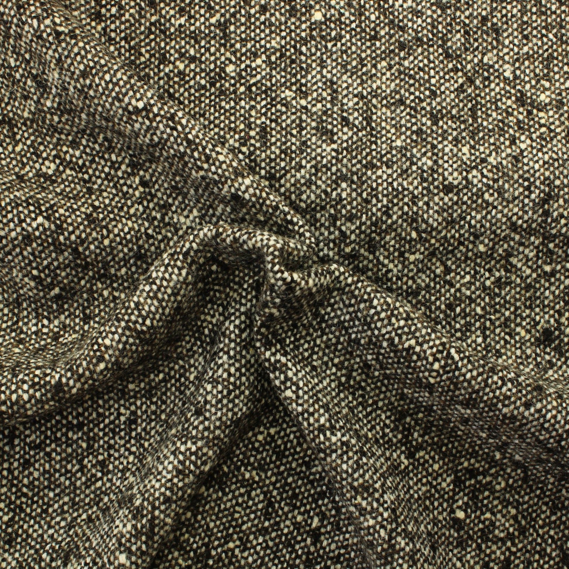 Ruskea-valkoinen Villakangas - Pala