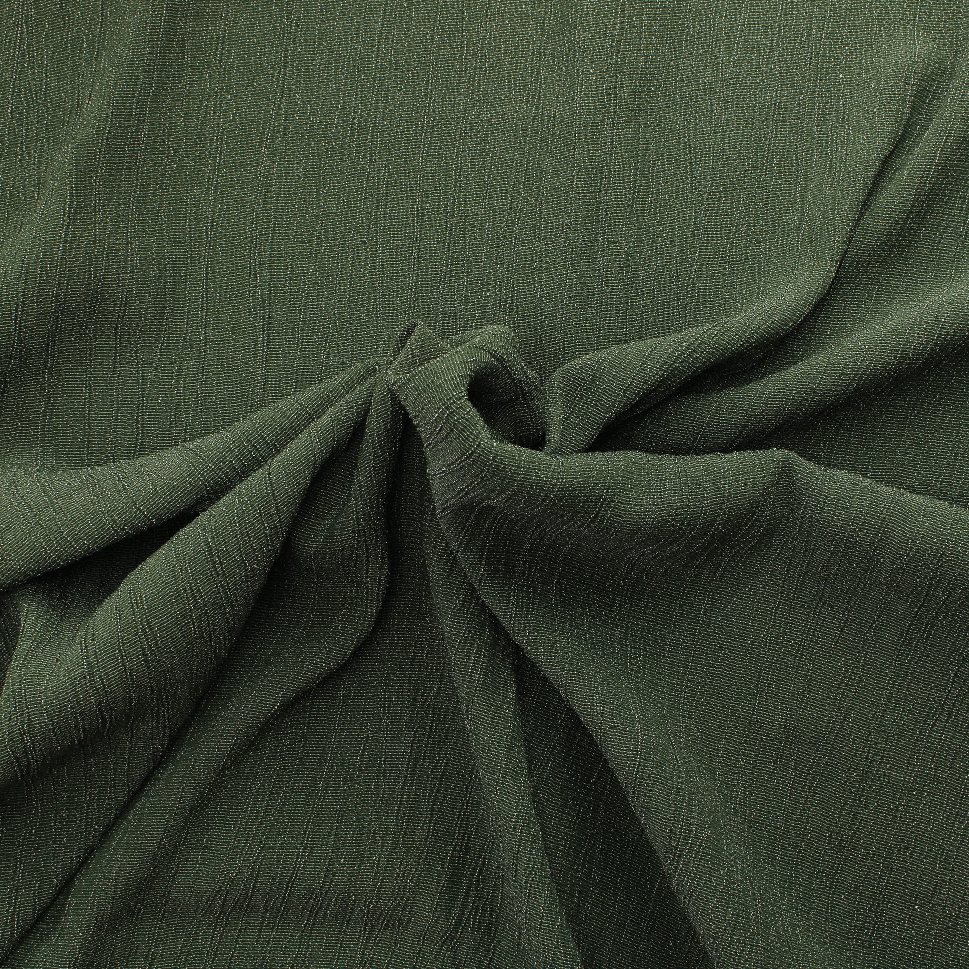 Vihreä meleerattu Vaatetuskangas - Pala