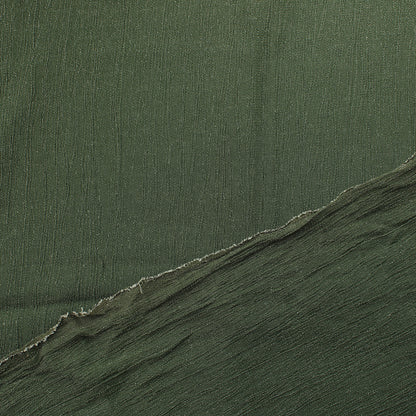 Vihreä meleerattu Vaatetuskangas - Pala