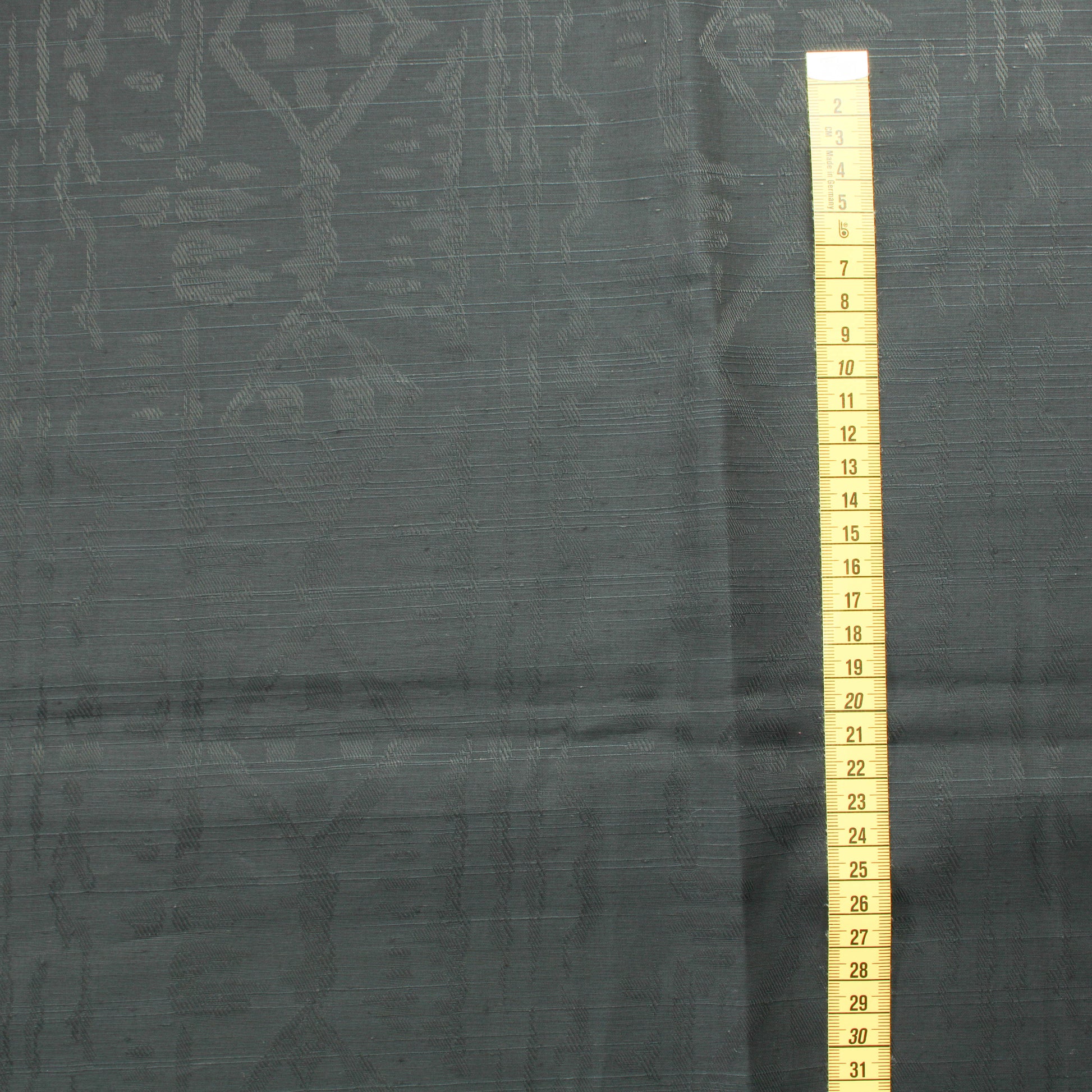 Musta kuviollinen Vaatetuskangas - Pala