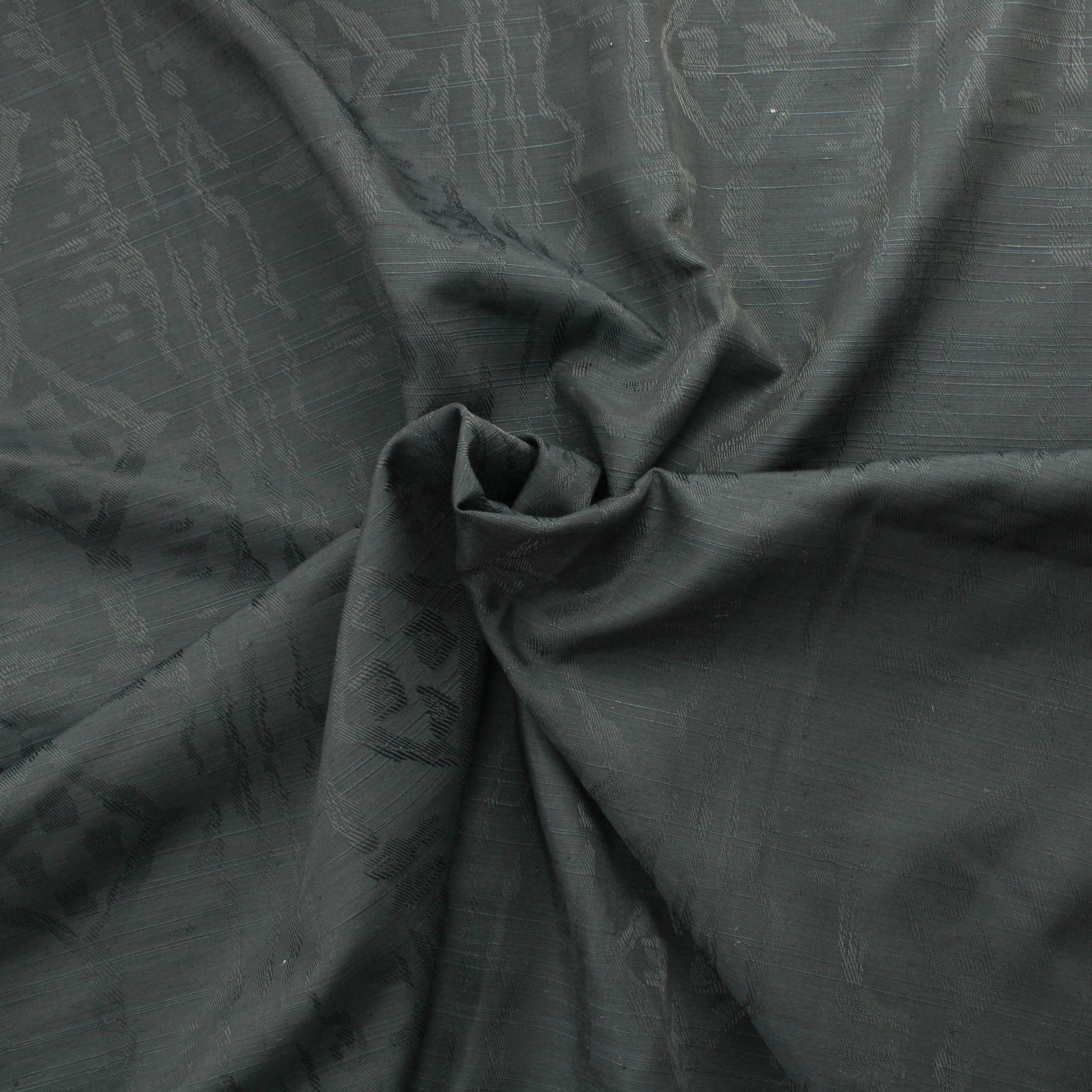 Musta kuviollinen Vaatetuskangas - Pala