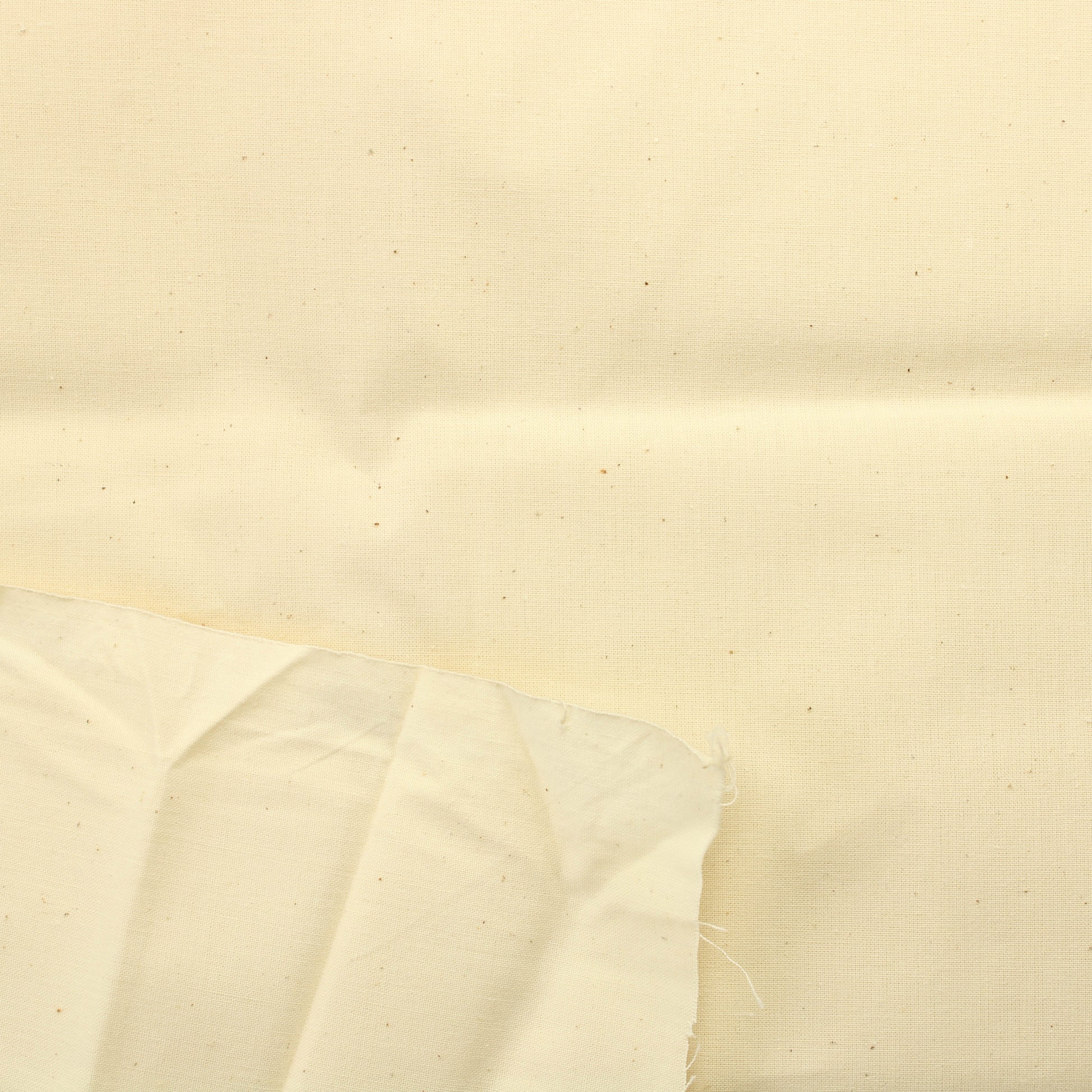 Luonnonvalkoinen pippuroitu Puuvilla - Pala