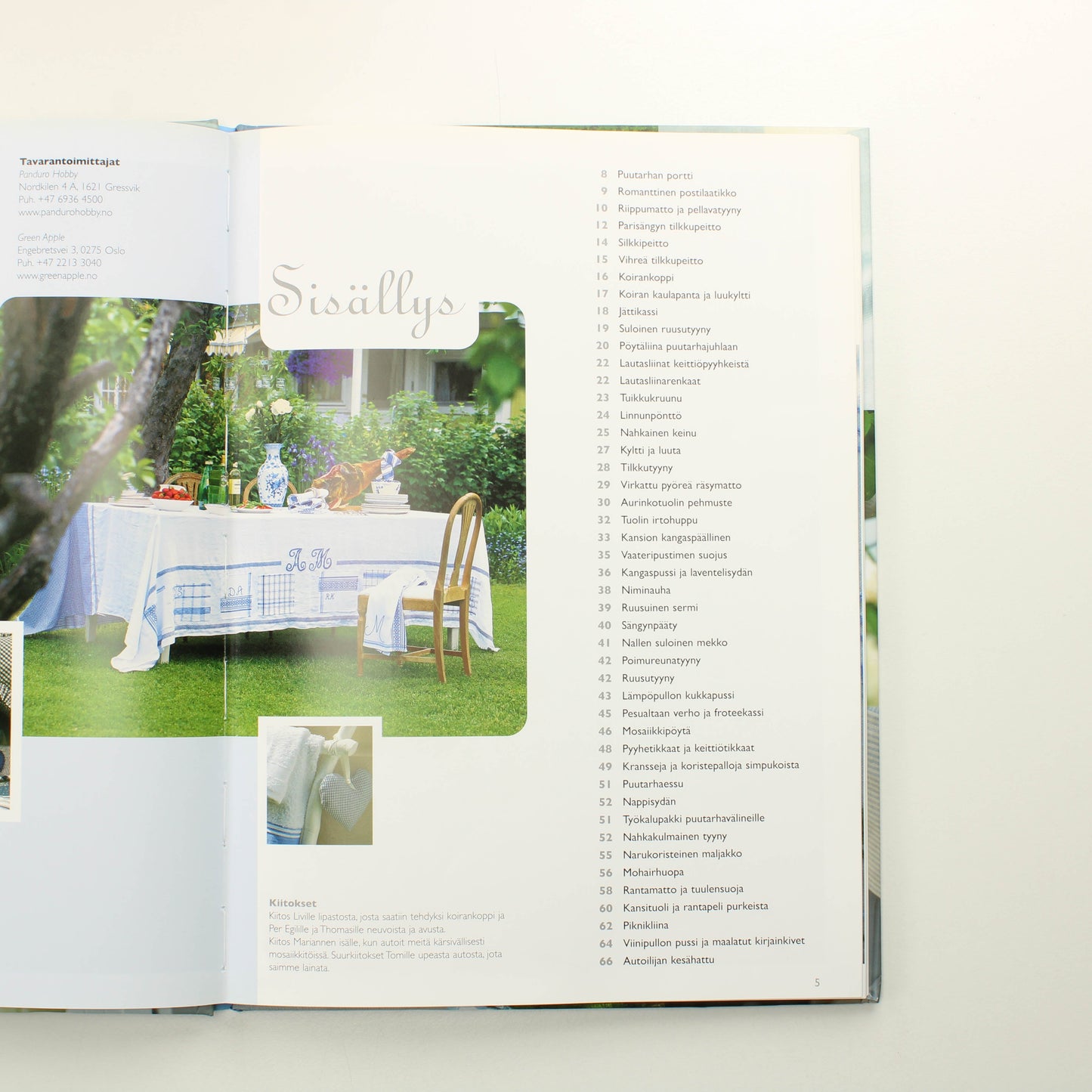 Marianne Arnesen, Rudolf Helberg: Sinivalkoista, iloisia ideoita kotiin